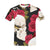 Skull with flowers and a moth All Over Print T-Shirt for Men