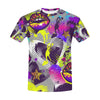 Kiss lips spray paint shoes hearts dots All Over Print T-Shirt for Men