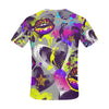 Kiss lips spray paint shoes hearts dots All Over Print T-Shirt for Men